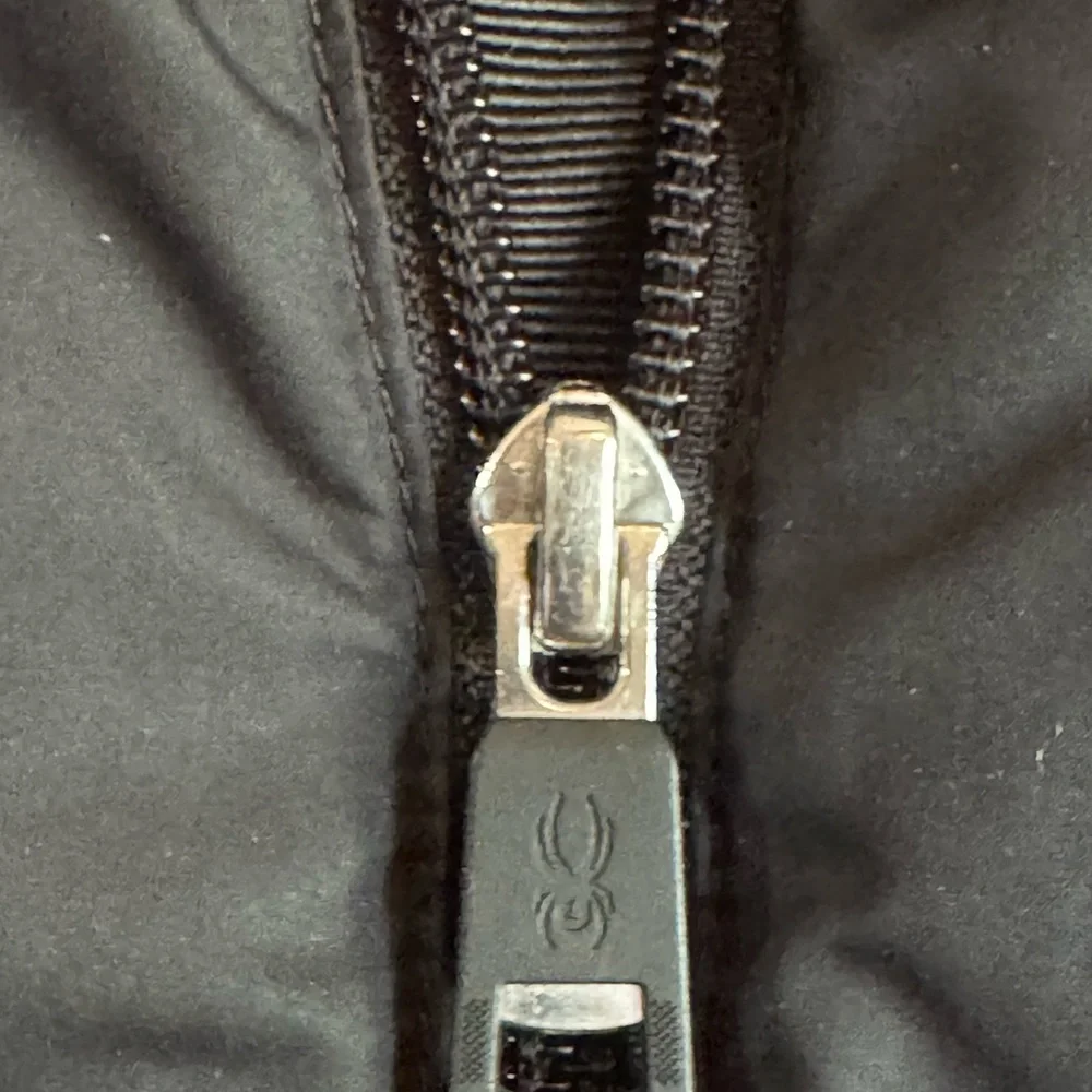 Spyder Women's Black Goose Down Puffer Jacket - Picture 4 of 8